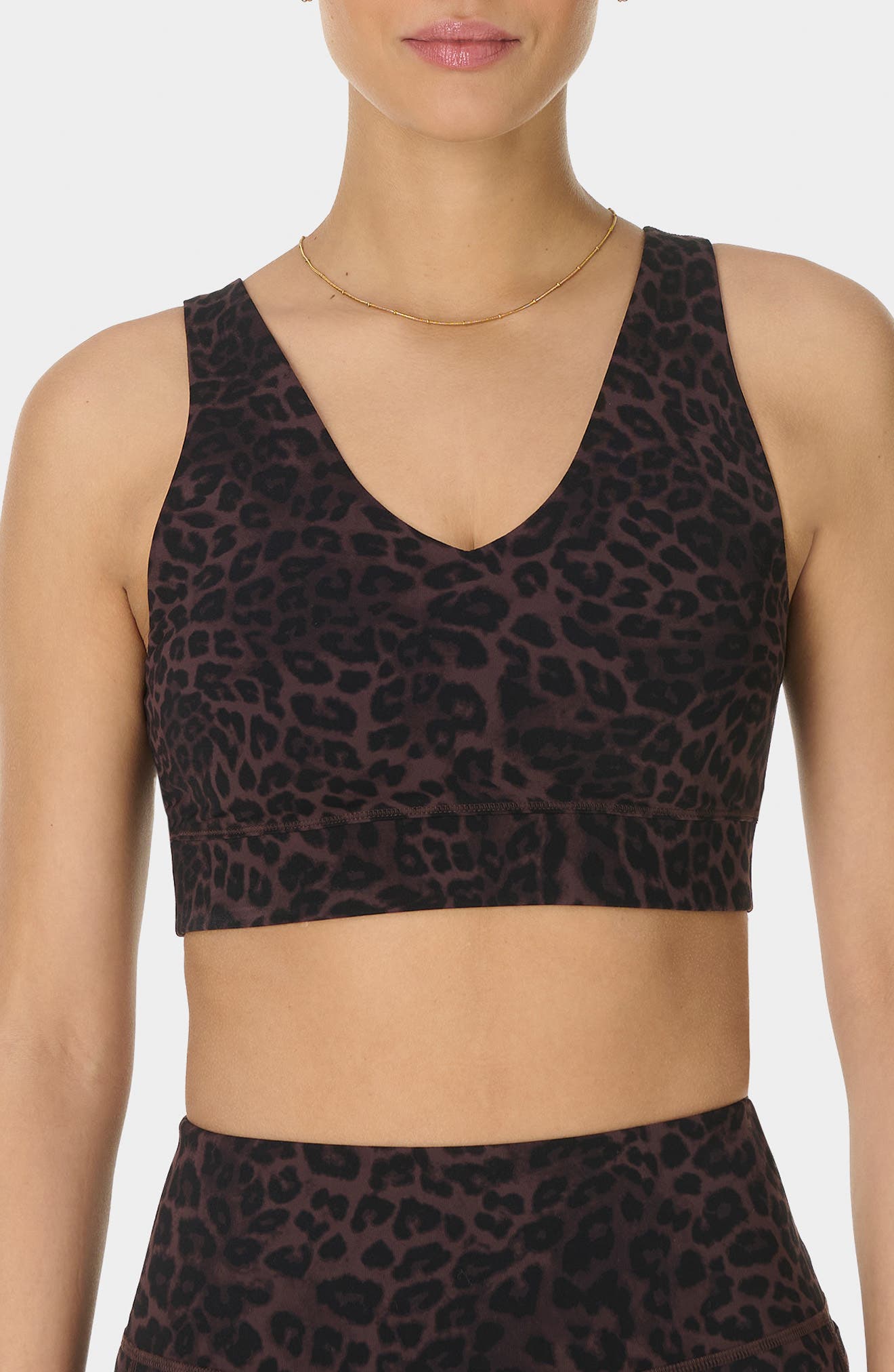 BROWN LEOPARD SKIN PRINT
