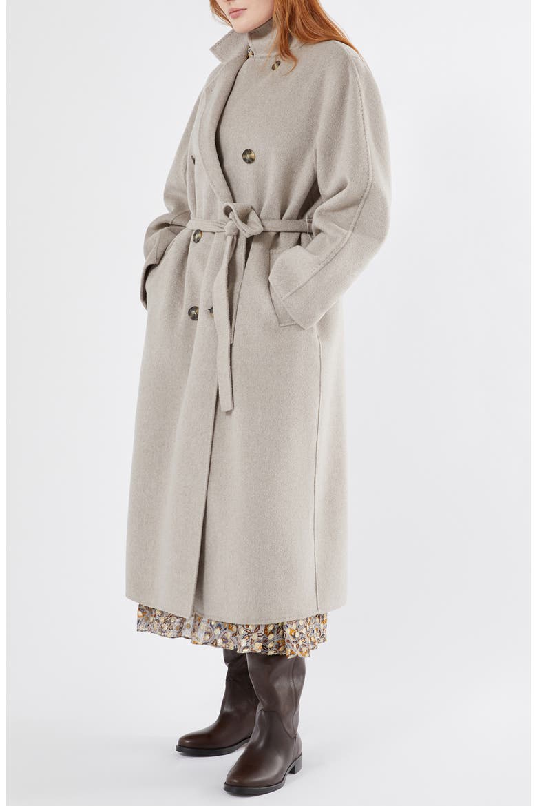 Bolivar Virgin Wool Coat, Alternate, color, TURTLEDOVE GREY