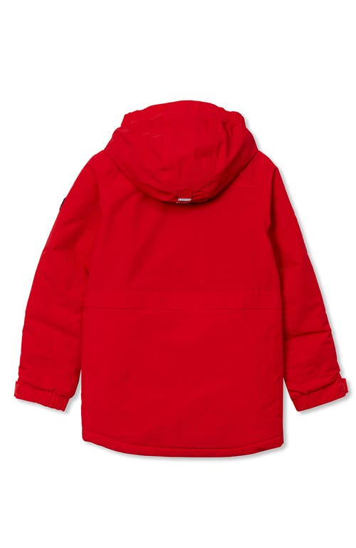 Lands' End Kids Squall Waterproof Insulated Winter Parka In Red