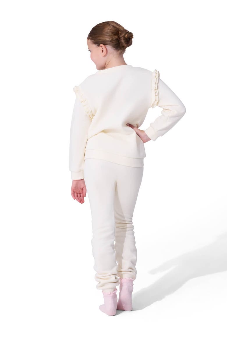 Little Dancer Sweatshirt, Alternate, color, white