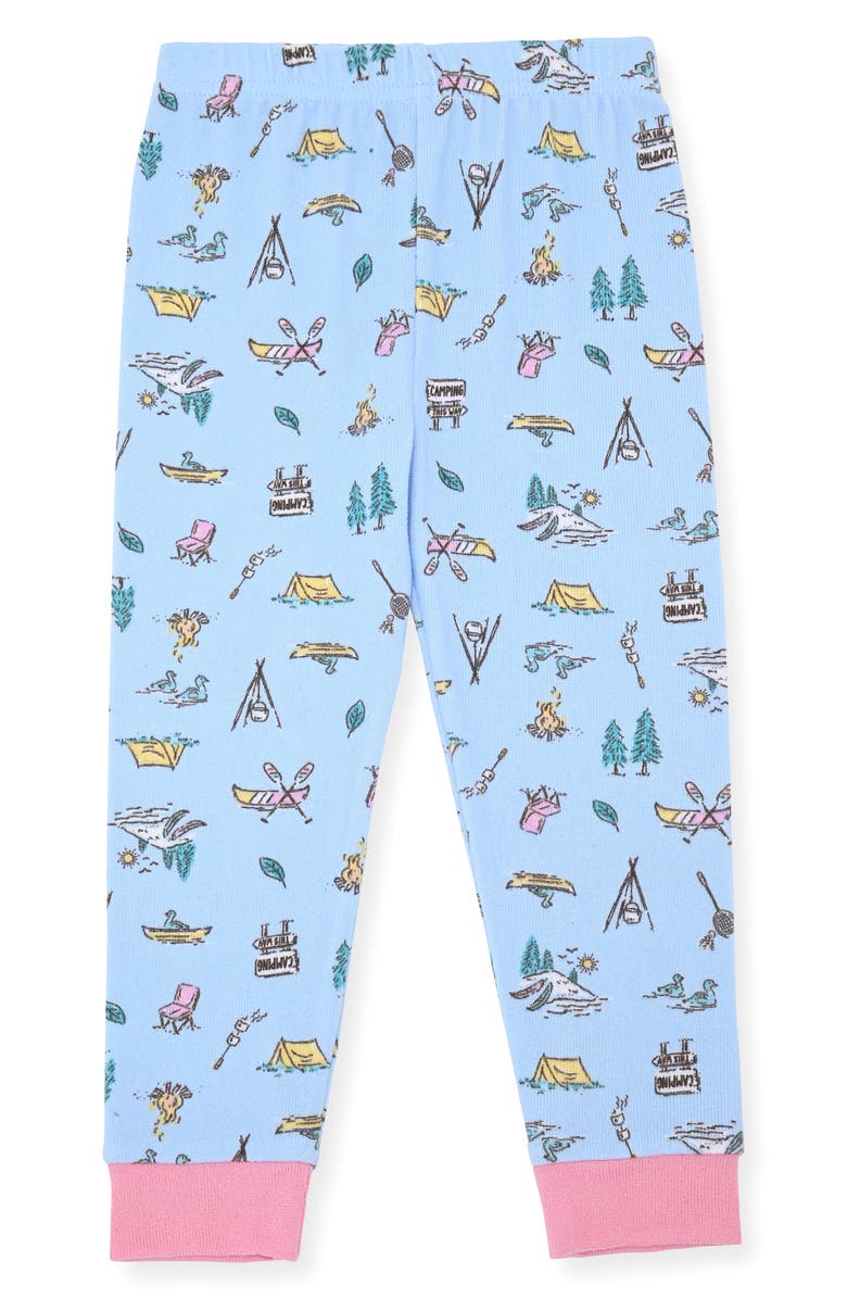 SLEEP ON IT Fitted Two-Piece Pajamas & Socks Set, Alternate, color,