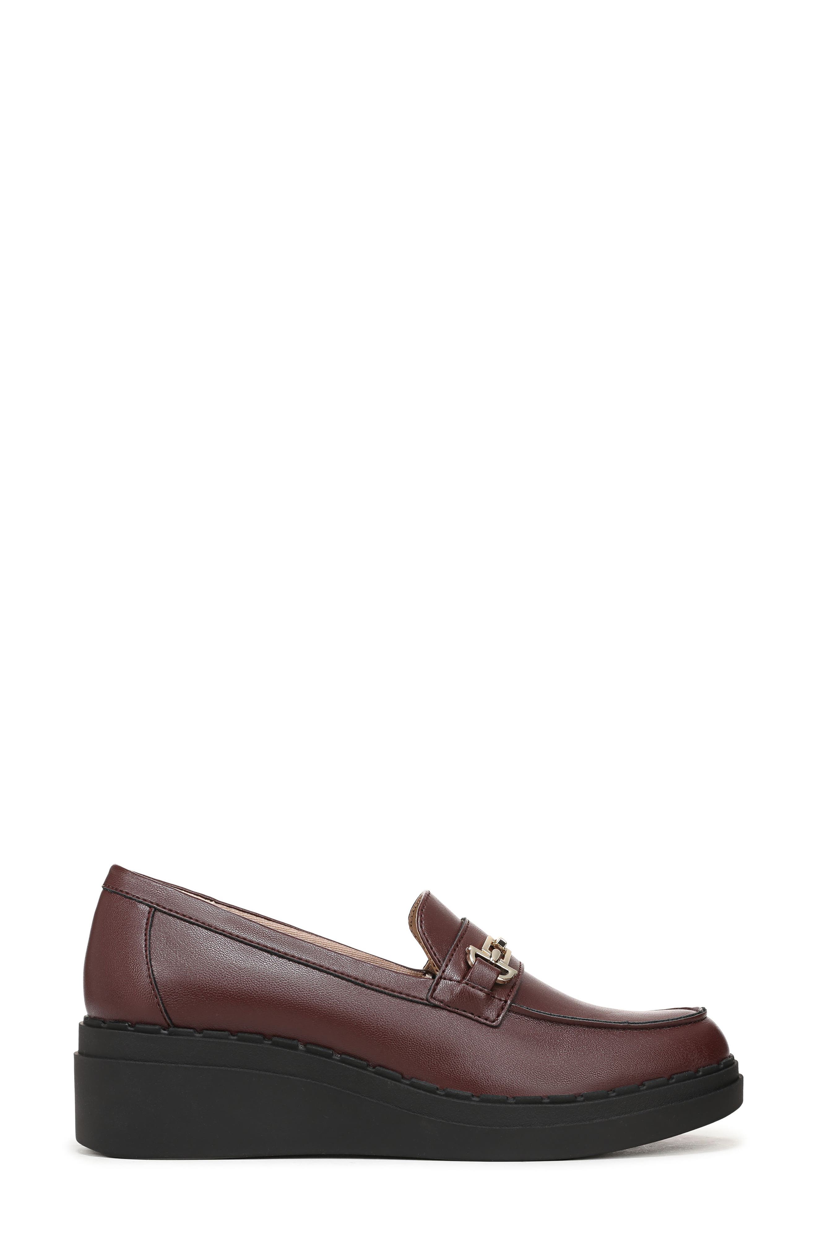 Dolce Platform Wedge Bit Loafer, Alternate, color, CALIFORNIA WINE RED