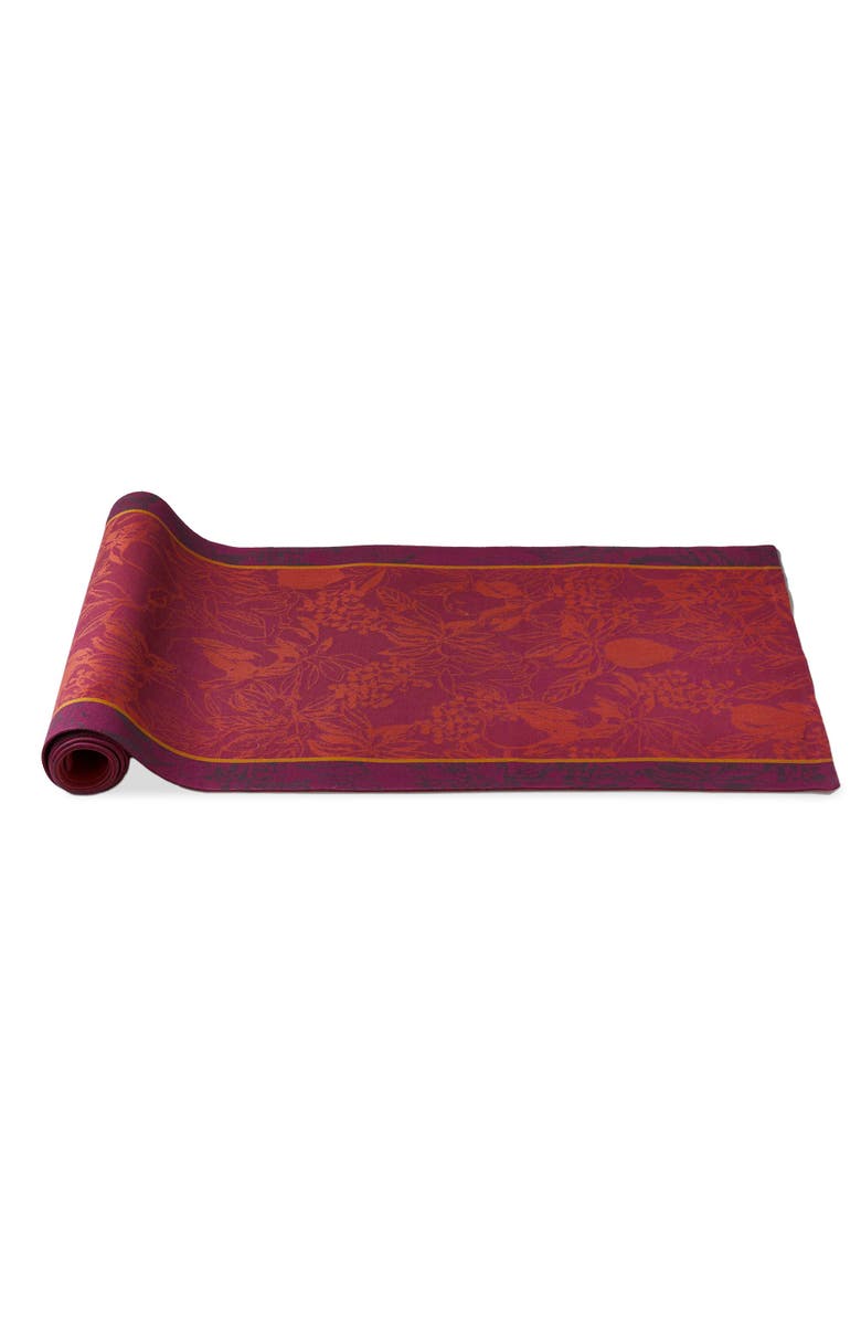 tag Pear Jacquard Table Runner for Autumn Harvest Decor, Main, color, Multicolored