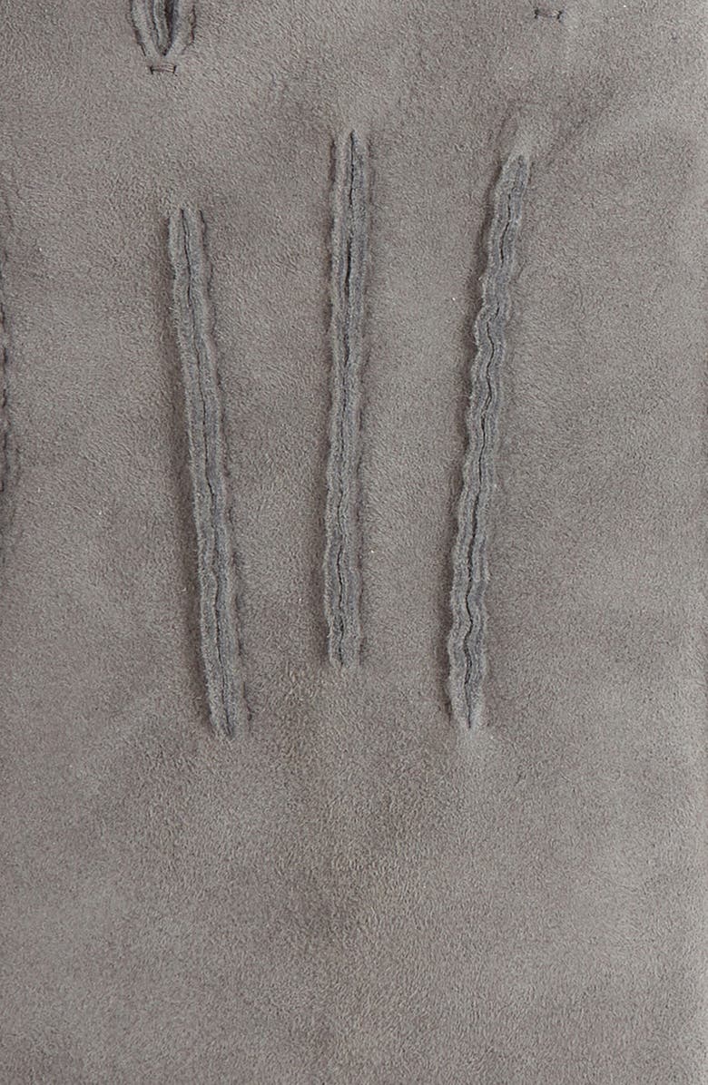 UGG<sup>®</sup> Genuine Shearling Tech Gloves, Alternate, color, Metal