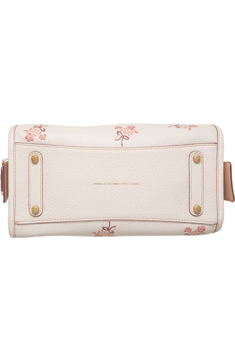 COACH 1941 Floral Bow Rogue 25 Leather Satchel, Alternate, color,
