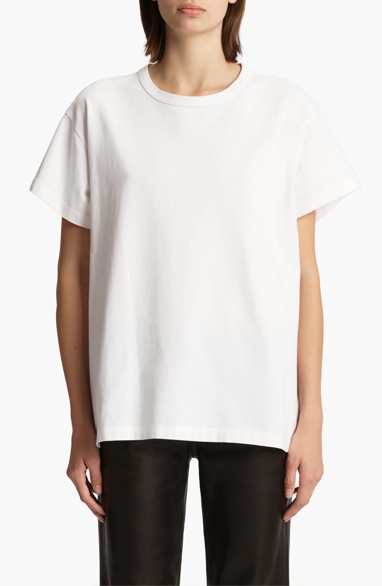 Khaite Maeve T-Shirt, Main, color, White