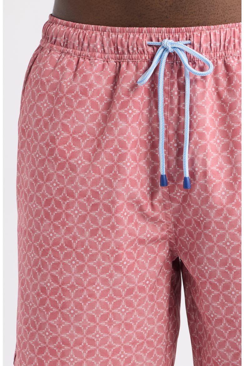 Tails of Summer Swim Trunks, Alternate, color, RED CORAL