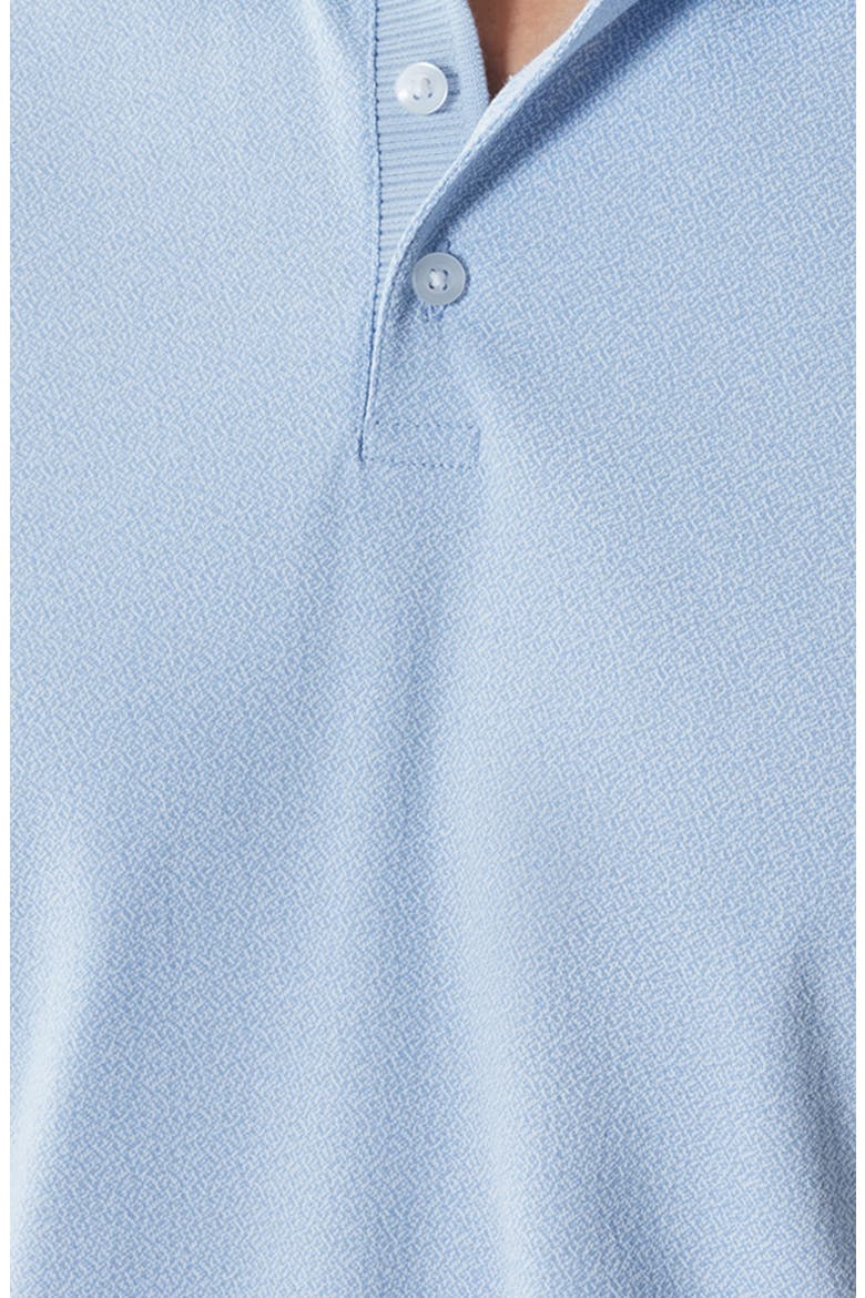 Rib Collar Polo, Alternate, color, LIGHT BLUE