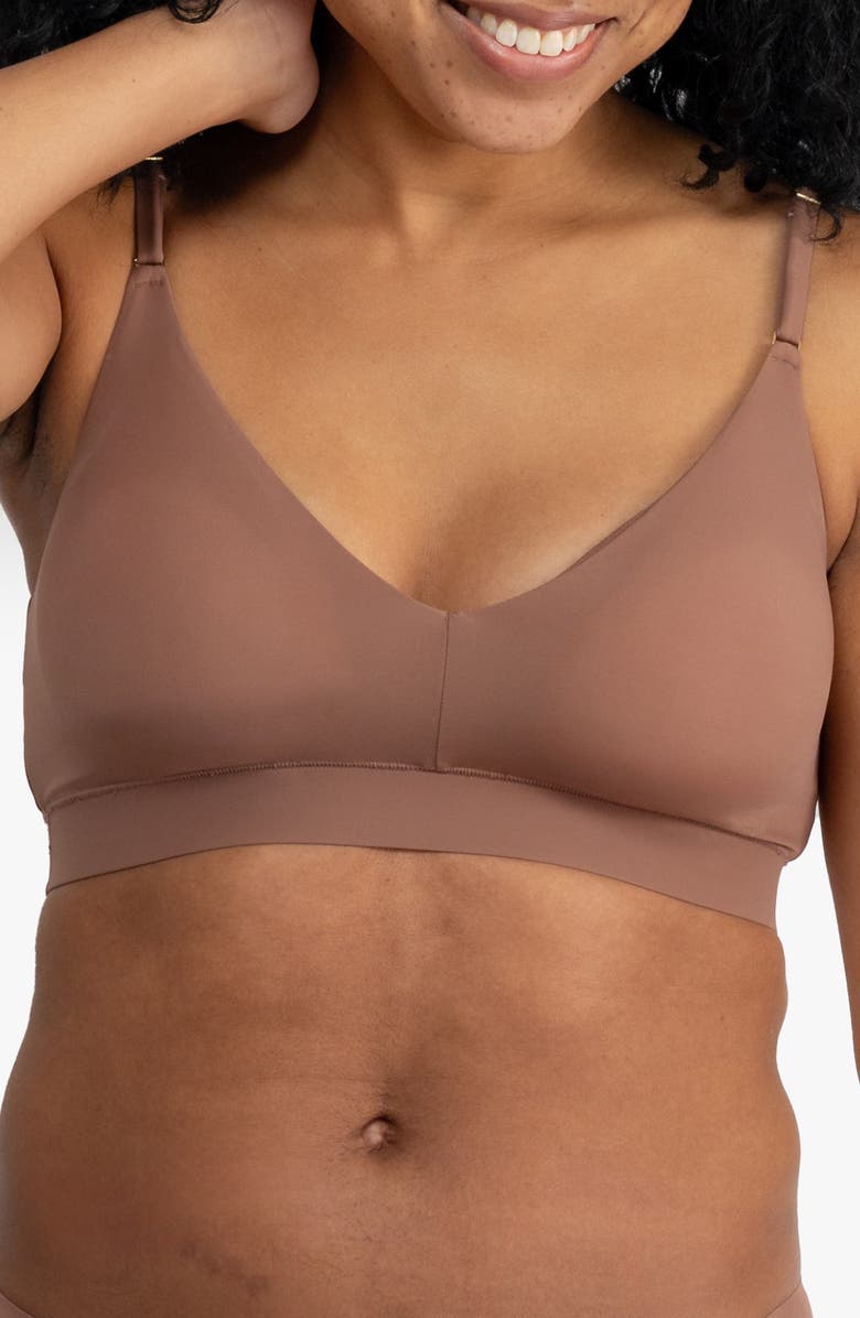 Uwila Warrior Soft Bra, Main, color, Toffee