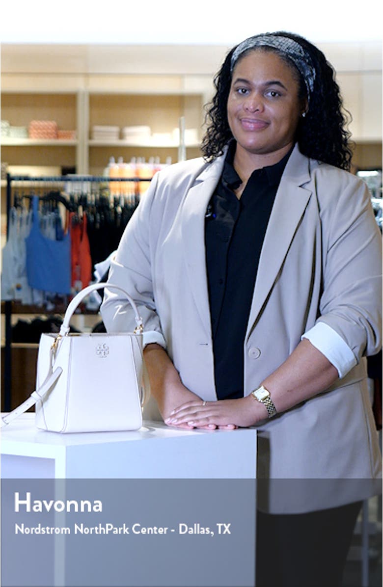 Small McGraw Leather Bucket Bag, sales video thumbnail