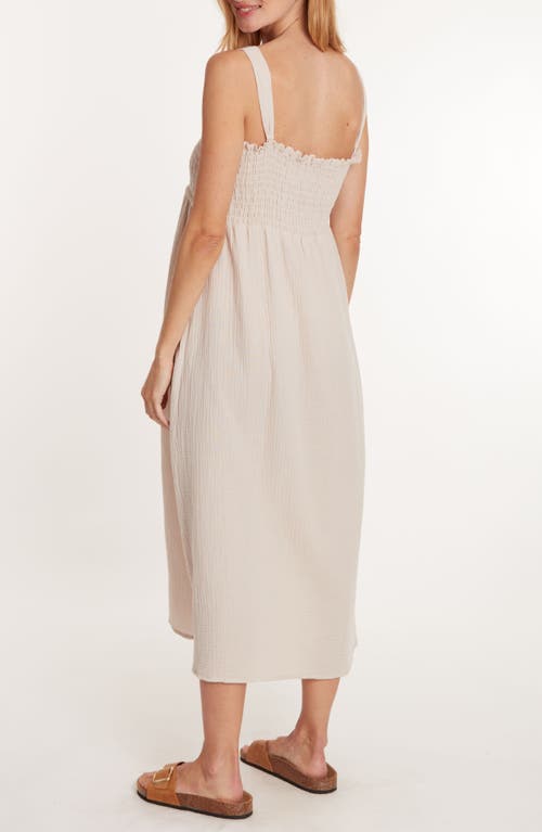 Cache Coeur Lola Maternity And Nursing Dress In Neutral
