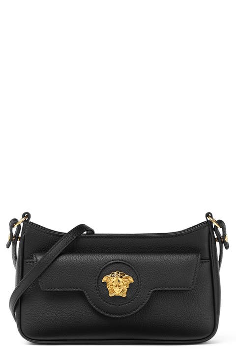 ショルダーバッグ・ポシェット VERSACE Women Shoulder Bags 1015964 1A12973 1B00V Black Women's Designer Bags | VERSACE US