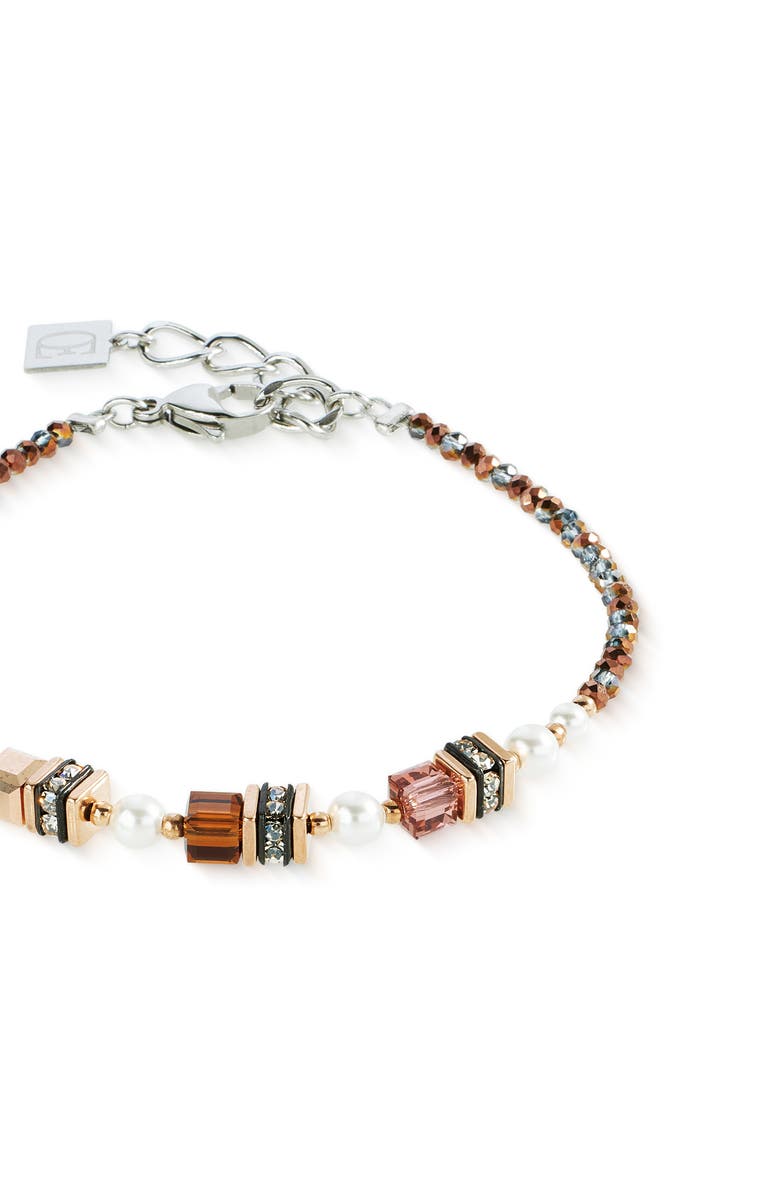COEUR DE LION Sparkling Princess Bracelet, Alternate, color, Mocha Mousse