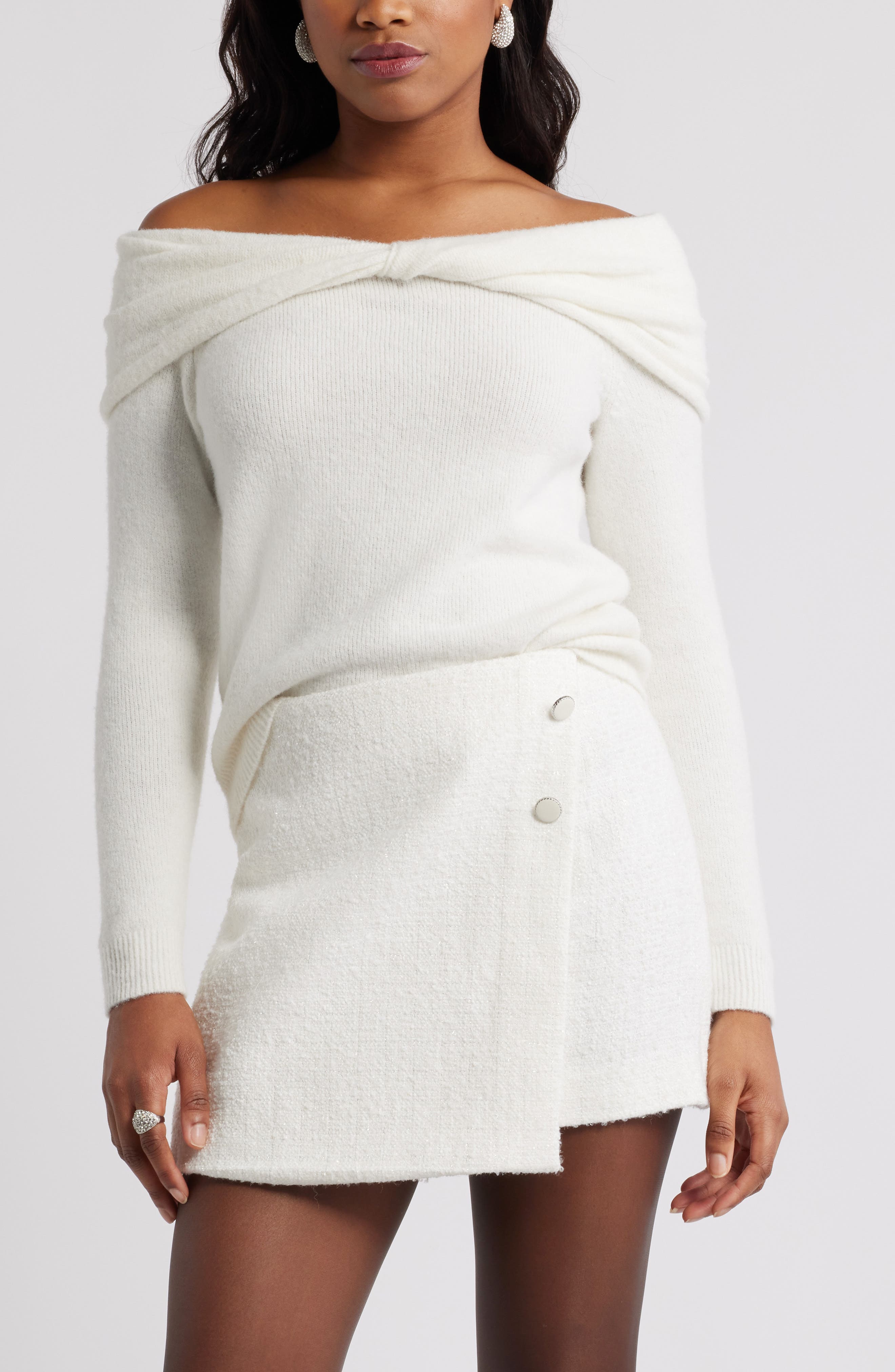 Twisted Collar Sweater - image 5