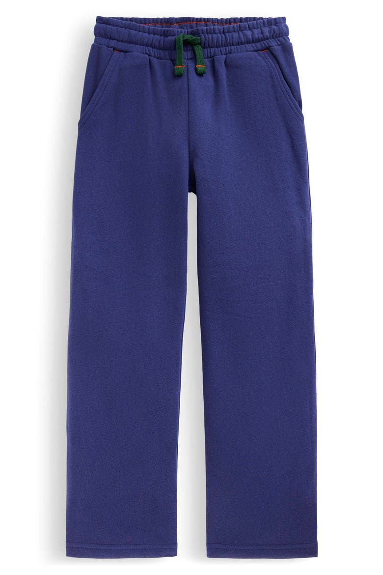 Kids' Straight Leg Cotton Joggers, Main, color, NAVY