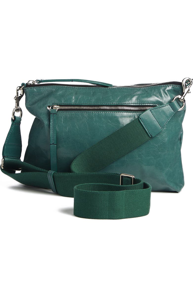 Isabel Marant Nessah Leather Crossbody Bag, Alternate, color,