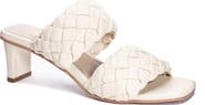 42 Gold Connie Leather Sandal