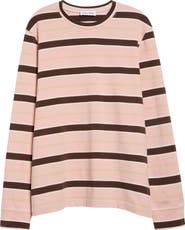 Tanner Fletcher Flynn Stripe Long Sleeve Cotton T-Shirt
