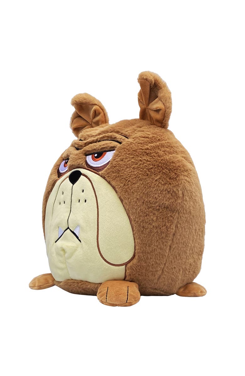 Hangry Petz Charlie Bulldog 12 Inch Brown Animal Plush, Alternate, color, Multicolored