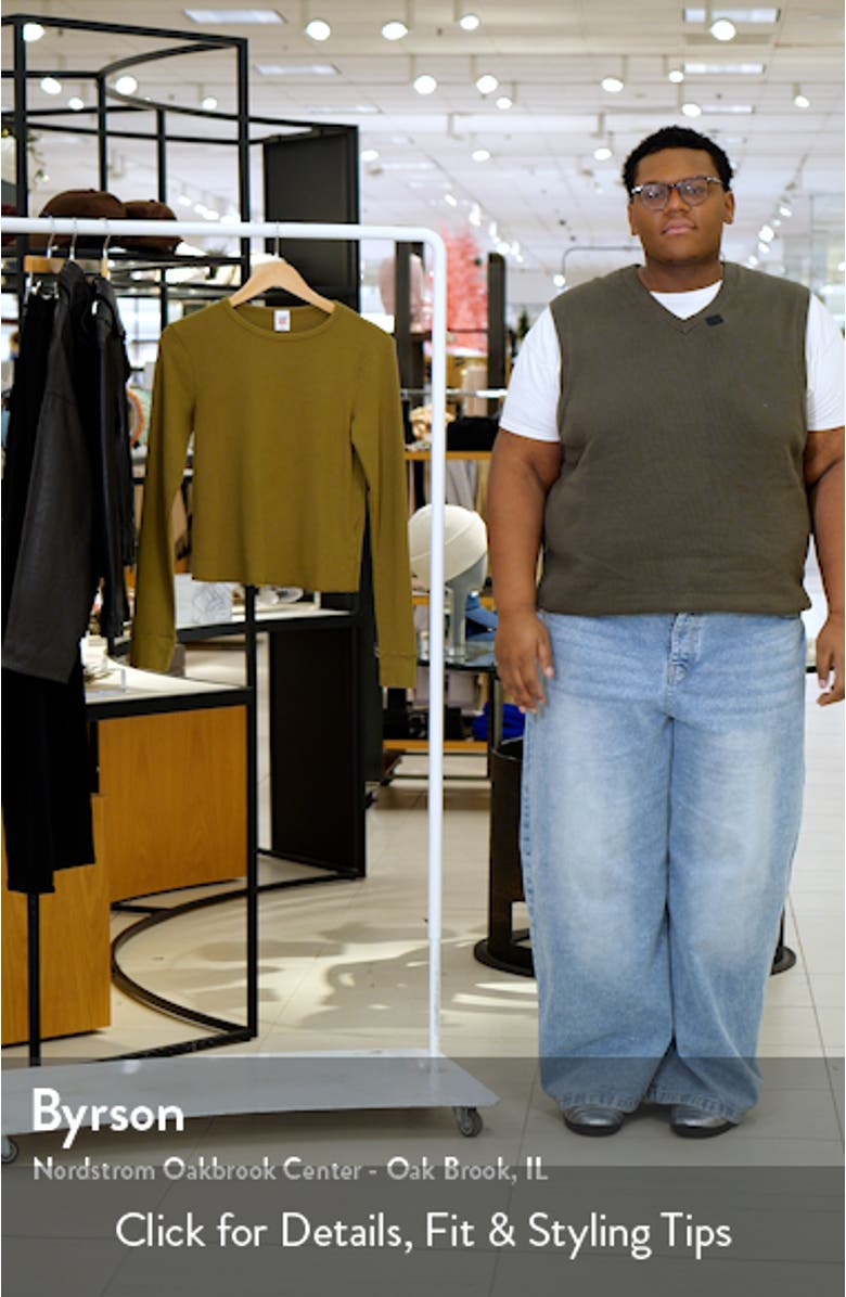 Long Sleeve Waffle T-Shirt, sales video thumbnail