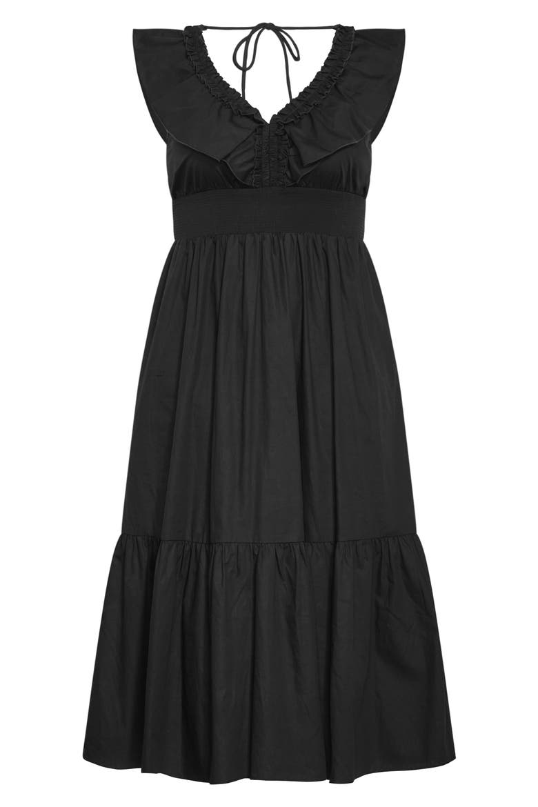 Kelly Maxi Dress, Alternate, color, BLACK