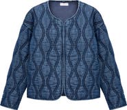 MANGO TEEN Padded Denim Liner Jacket