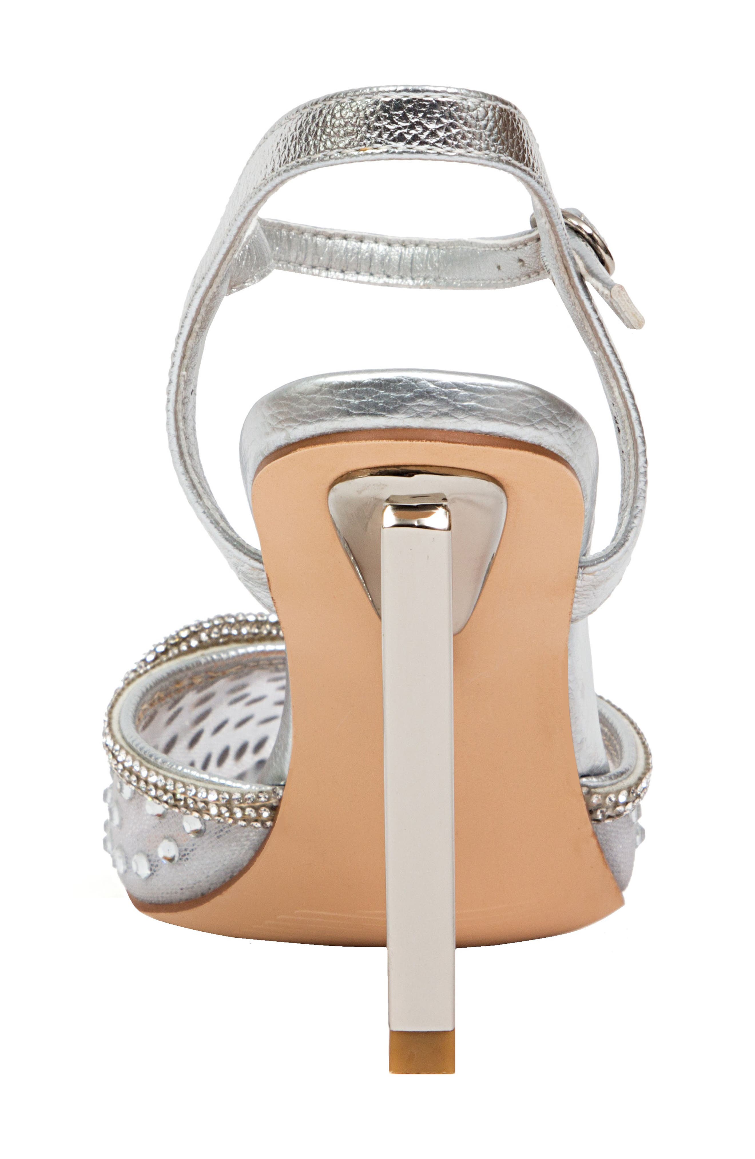 NINETY UNION Gloria Embellished Pump, Alternate, color, Silver