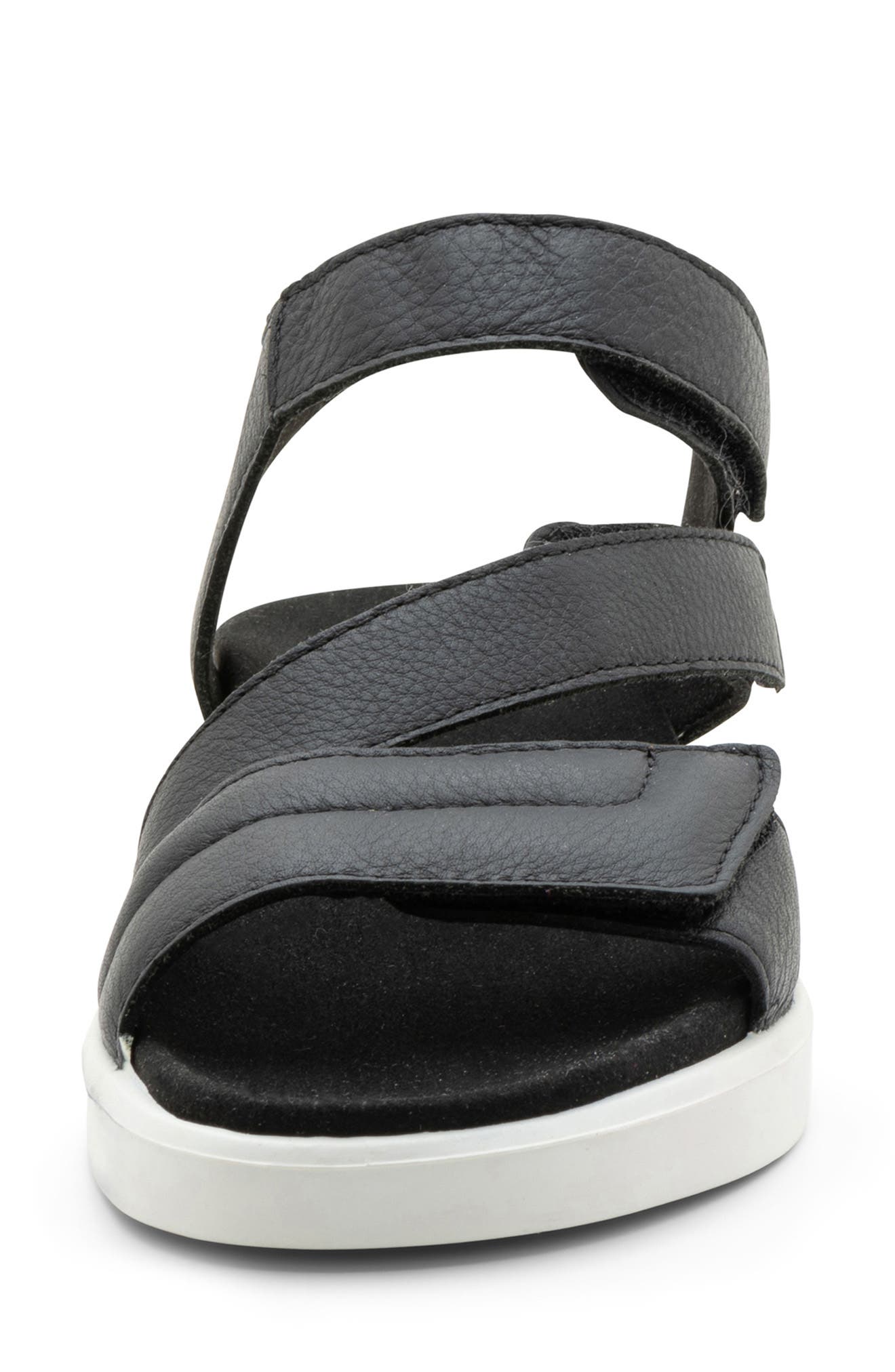 ara Marina Ankle Strap Sandal, Alternate, color, Black