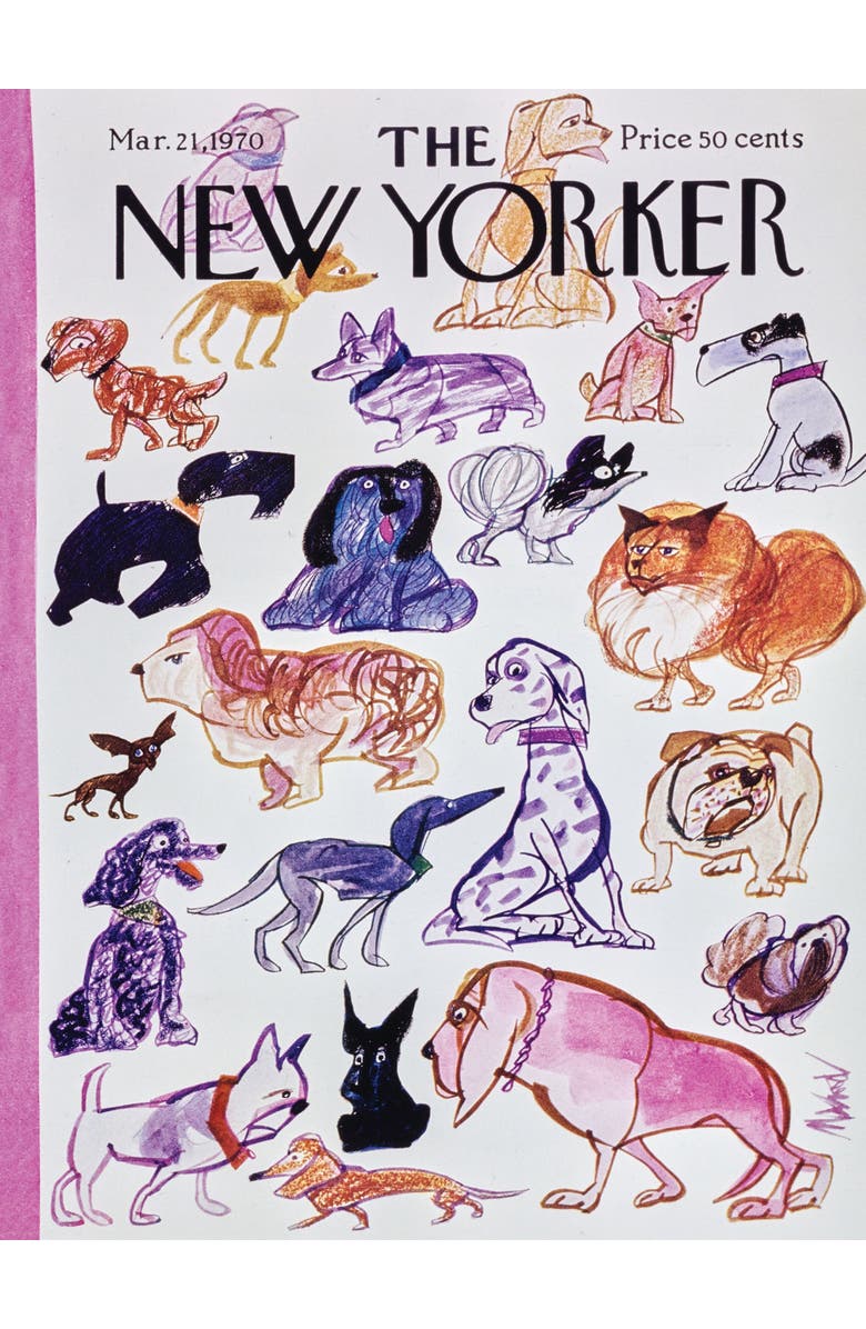 NEW YORK PUZZLE COMPANY Doggies 750 Piece Puzzle, Alternate, color,