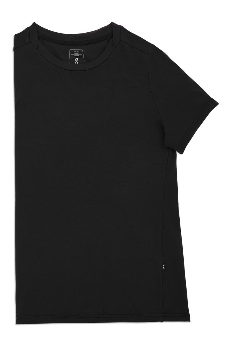 Focus-T Performance T-Shirt, Alternate, color, BLACK