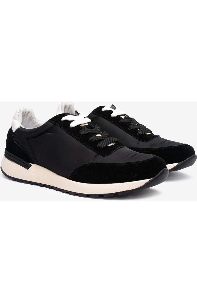 Freshy Modern Runner Sneaker, Alternate, color, Black