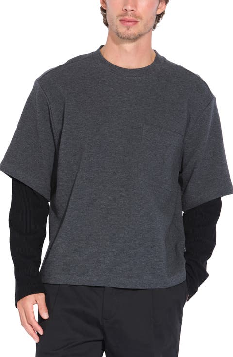 Platte Layered Long Sleeve T-Shirt