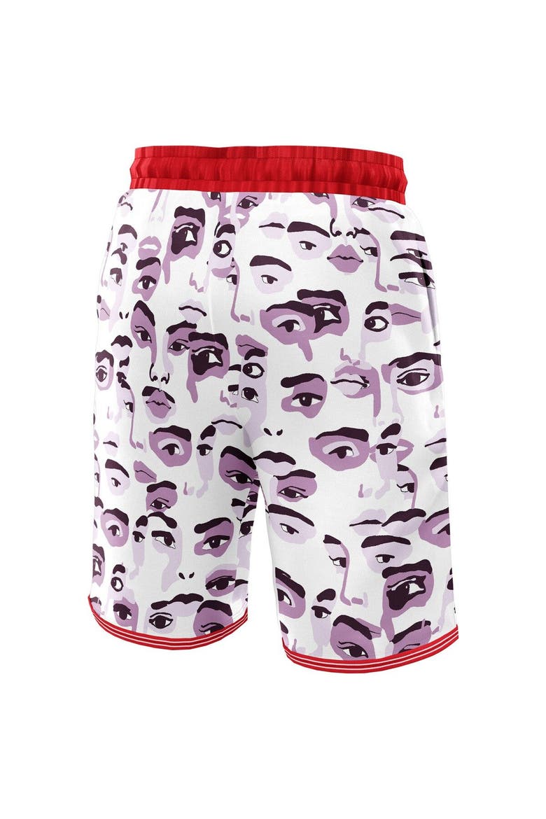 Unisex NBA & KidSuper Studios by Fanatics White Toronto Raptors Hometown Shorts, Alternate, color, White