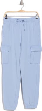 YOGALICIOUS Washed Fleece City Chic Cargo Pants