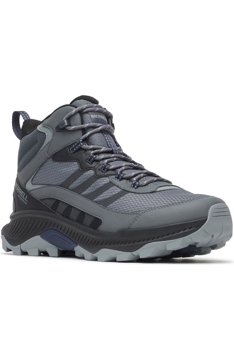 Merrell Speed Strike 2 Waterproof Hiking Boot, Main, color, Rock