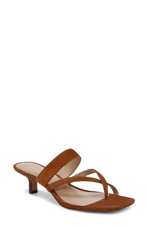 Alanis Kitten Heel Slide Sandal (Women)