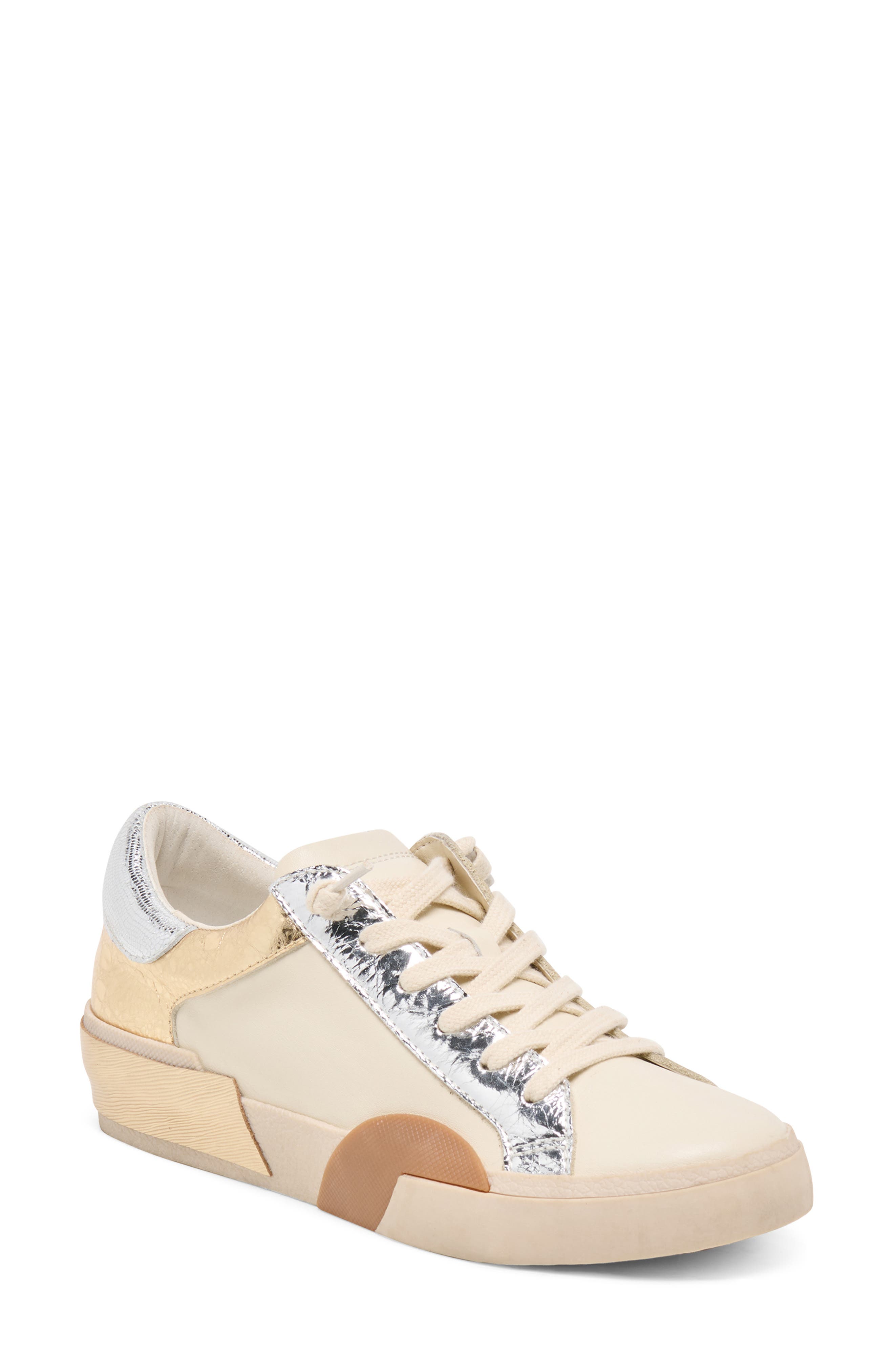 Zina Sneaker, Main, color, METALLIC MULTI LEATHER