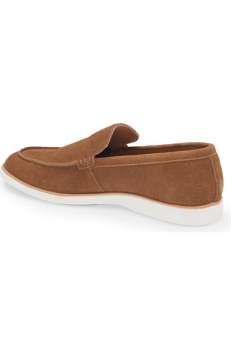 VITTORIO RUSSO Alto Loafer, Alternate, color, Silk Suede Brown