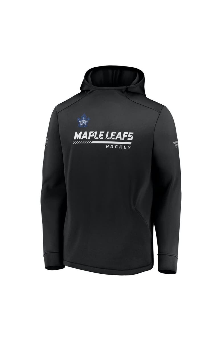 FANATICS Men's Fanatics  Black Toronto Maple Leafs Alternate Logo Pullover Hoodie, Alternate, color, 