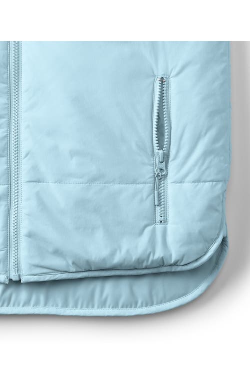 Lands' End Wanderfree Insulated Vest In Sunwashed Blue