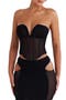 Open Knit Corset Top