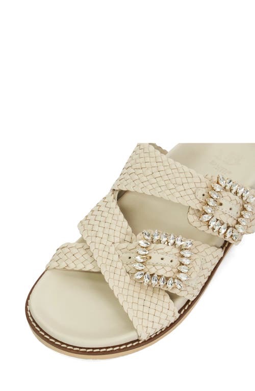 Dune London Lulos Sandal In White