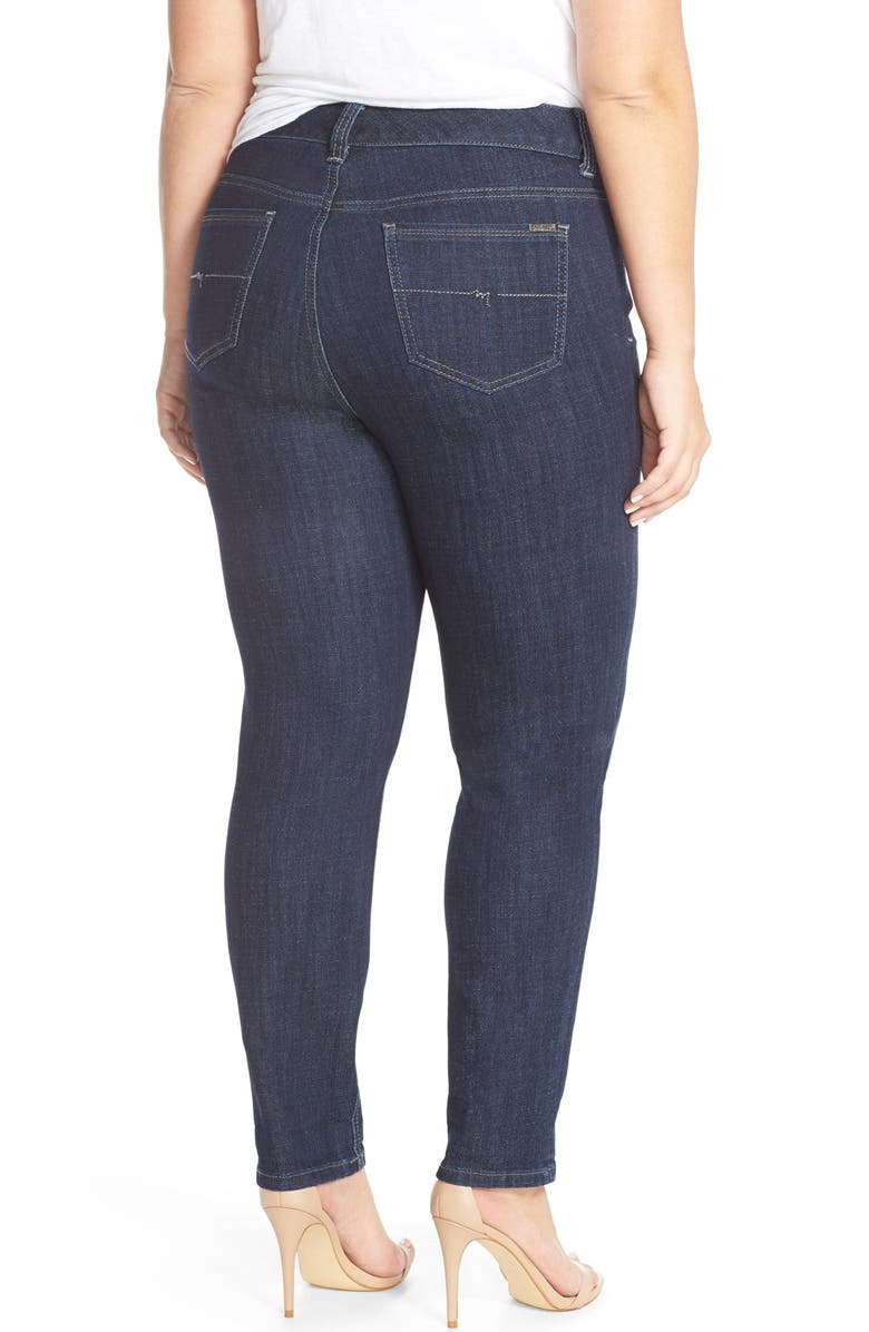Melissa McCarthy Seven7 Stretch Straight Leg Jeans, Alternate, color, 