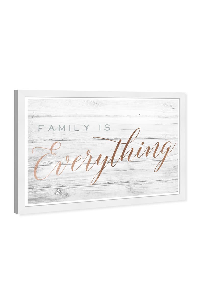 Wynwood Studio Family is Everything Bronze Framed Wall Art, Alternate, color, 