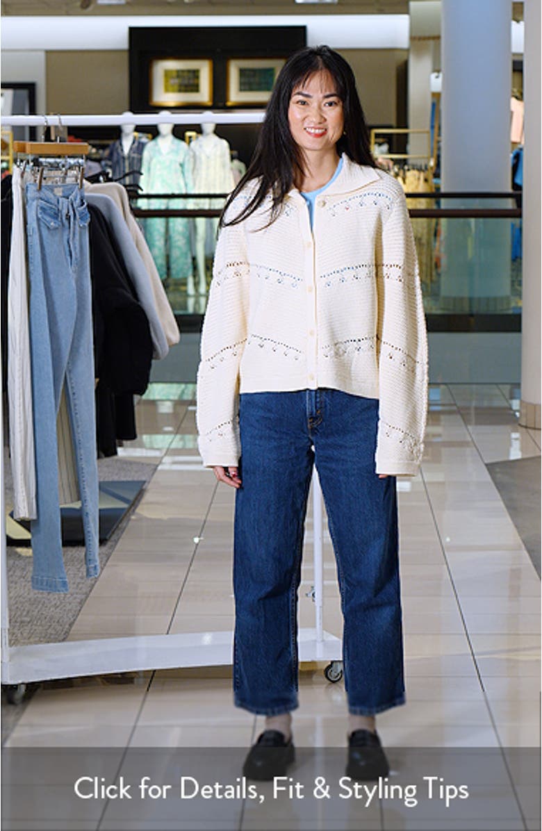 Dylan Crochet Cardigan, sales video thumbnail