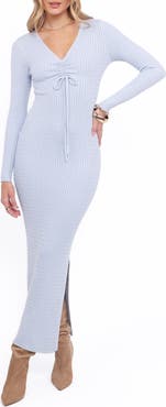 Petal & Pup Irene Long Sleeve Maxi Dress
