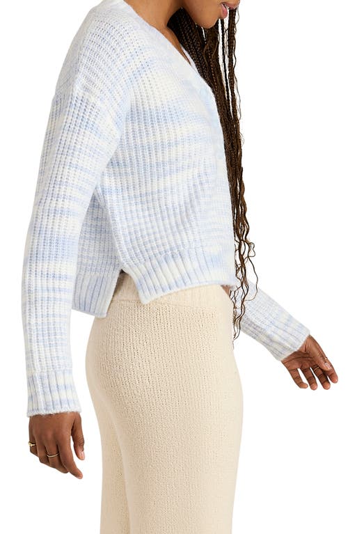 Florence By Mills V-neck Crop Sweater In Halogen Blue