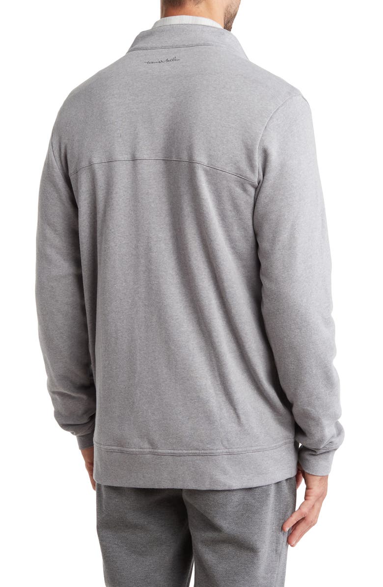 TravisMathew Nice Gesture Jacket, Alternate, color, Heather Medium Grey