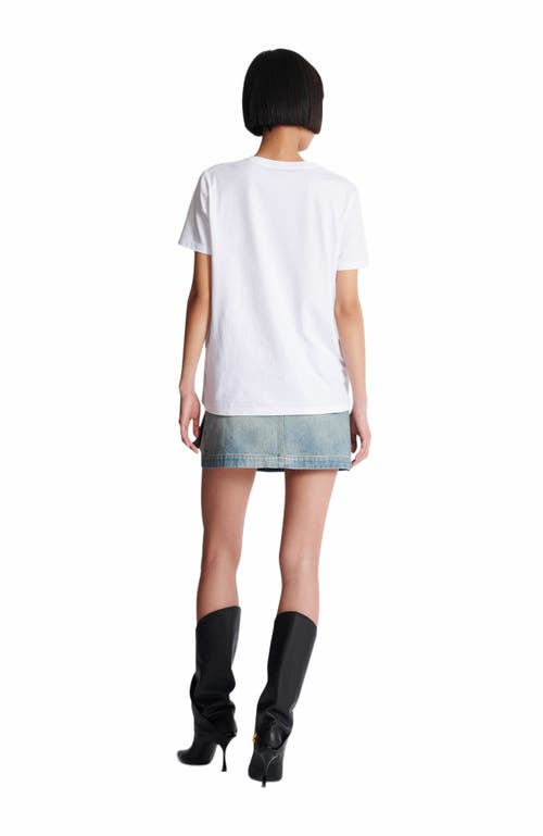 Balmain Paris Chain Print T-shirt