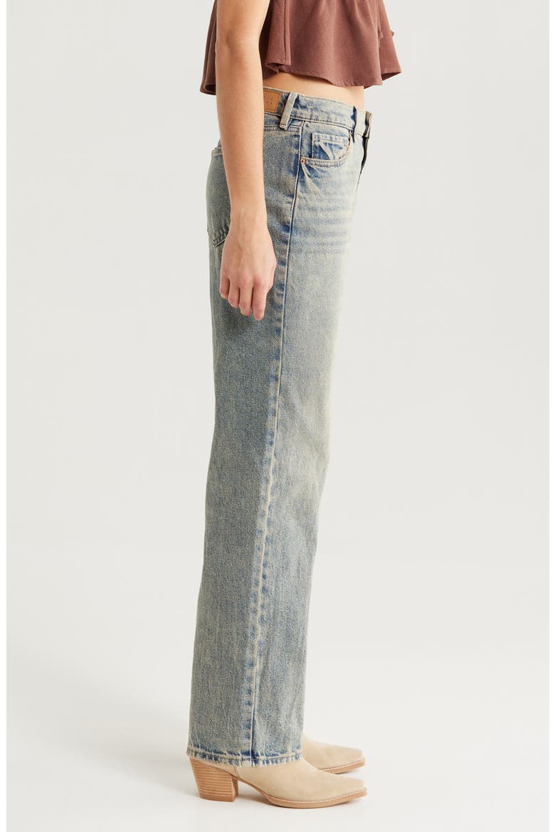 Olivianna Straight Leg Jeans, Alternate, color, MED WASH
